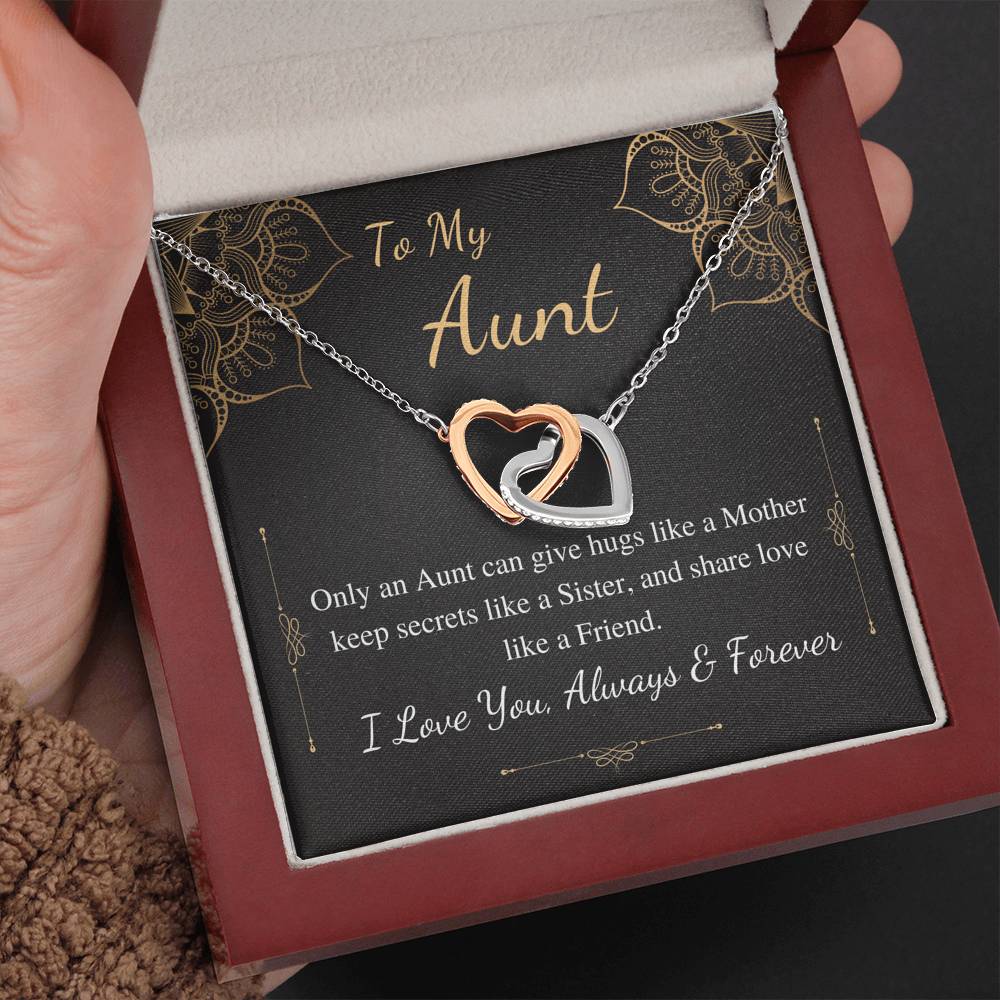 to my aunt
