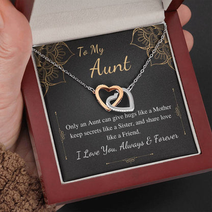 to my aunt