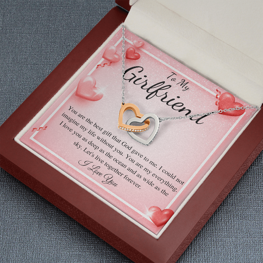 Necklace for Girlfriend, Valentines day gift for Girlfriend, Anniversary gift for Girlfriend, Graduation Gift for girlfriend from Boyfriend
