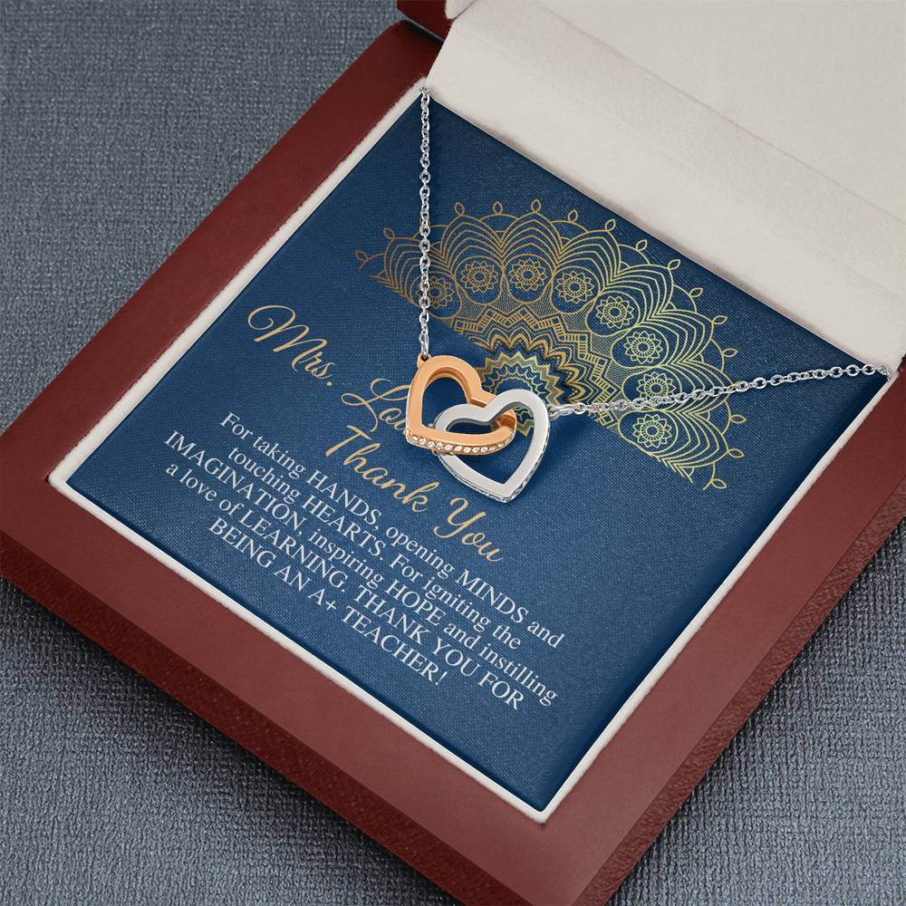 Teacher Appreciation Week Gift, Personalized Teacher Gift for Teacher Thank you, End of Year Gift ideas