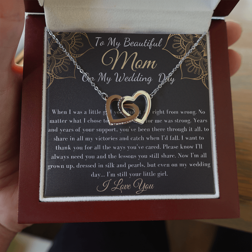 Mother Of The Bride Gift From Daughter Mother Of The Bride Necklace From Bride Gift Mom Of Bride Present To Mom From Bride