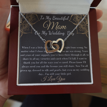 Mother Of The Bride Gift From Daughter Mother Of The Bride Necklace From Bride Gift Mom Of Bride Present To Mom From Bride