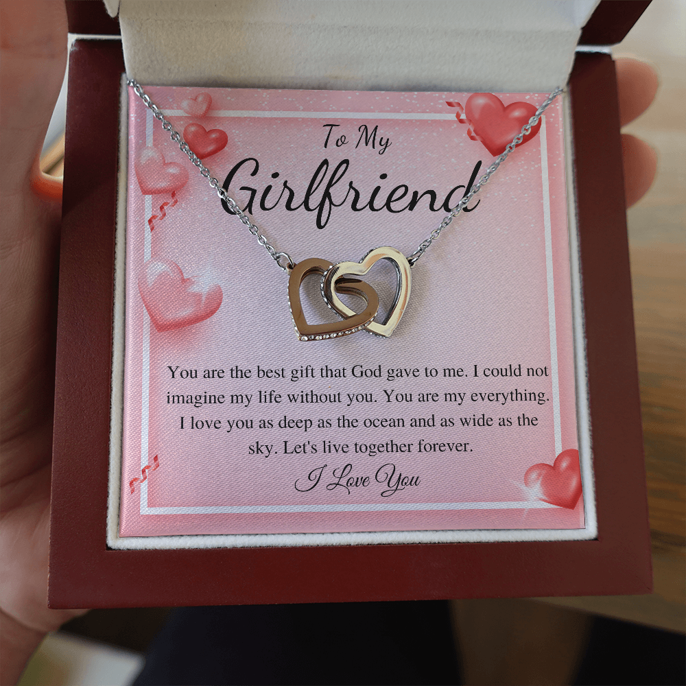 Necklace for Girlfriend, Valentines day gift for Girlfriend, Anniversary gift for Girlfriend, Graduation Gift for girlfriend from Boyfriend