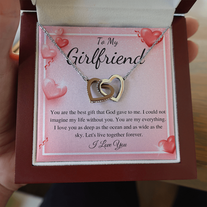 Necklace for Girlfriend, Valentines day gift for Girlfriend, Anniversary gift for Girlfriend, Graduation Gift for girlfriend from Boyfriend