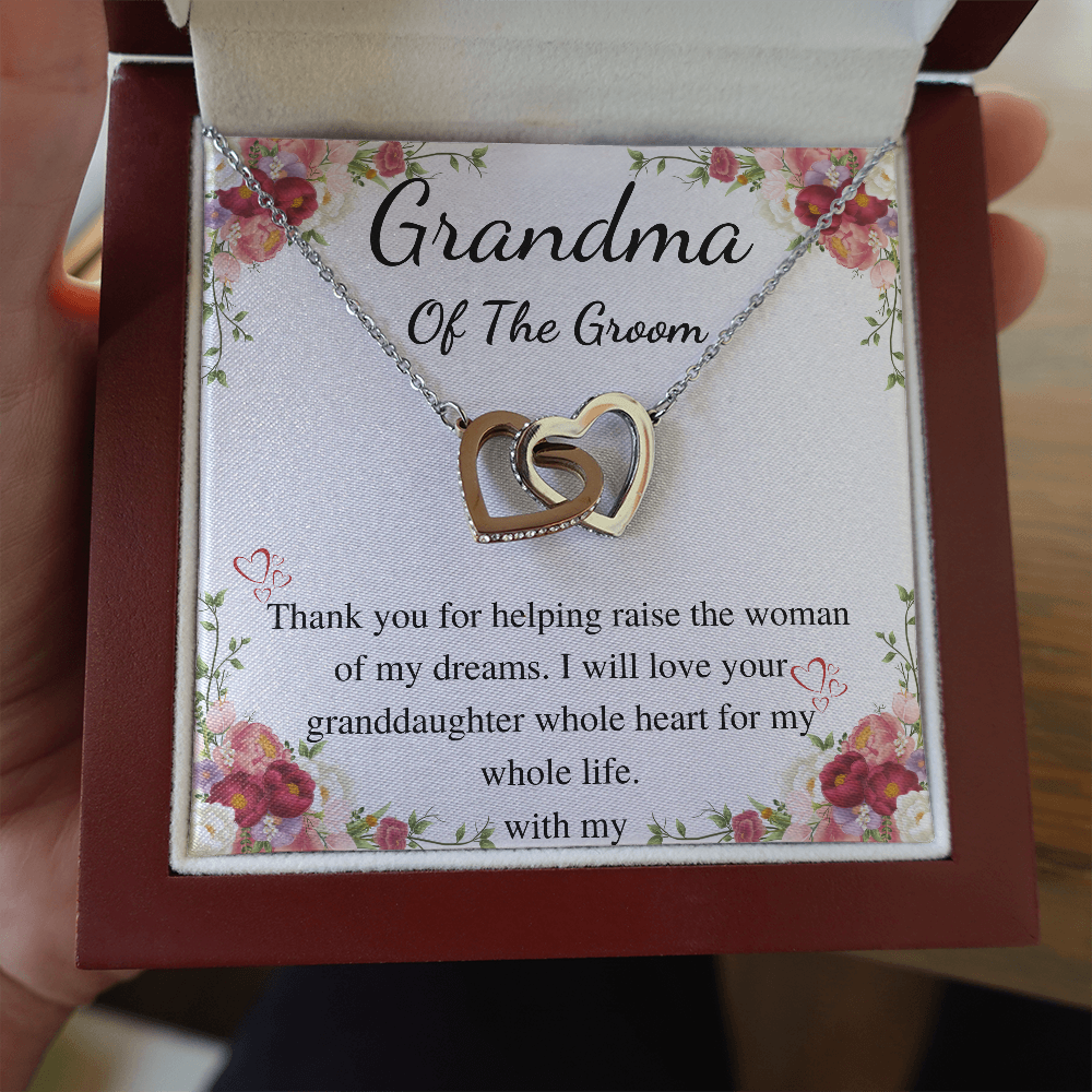 Grandma of the Groom Gift, Gift From Bride, gift for grandma on wedding , Preset from granddaughter, gift on wedding day , gift for her