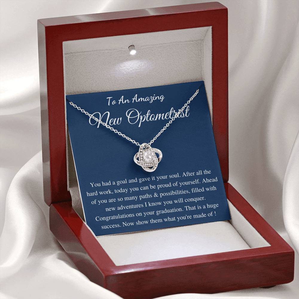 Optometrist Gift | Graduation Gift for Optometrist Necklace | Christmas Gift For Optometrist | Personalized Optometrist Gift Necklace #0838