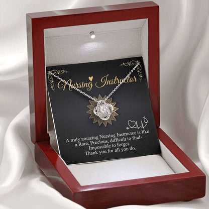 Nursing Instructor Gift, Appreciation Gift for Nursing Instructor, Necklace Gift, Jewelry Gift, Thank you Gift, Instructor Gift Ideas #0727