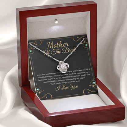 Love Knot,Mom Wedding gift from Bride,Parents Wedding Gift, Wedding Gift for Mom, Mother of the Bride Gift from Daughter, Gift for Mom #0168