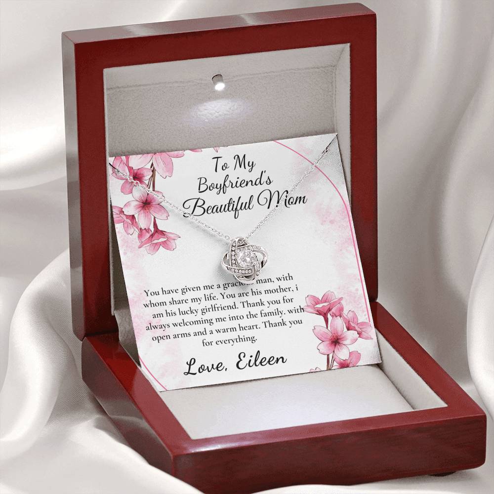 Gift for Boyfriend's Mom, Boyfriend's Mom Gift, To My Boyfriends Mom Gift, Christmas Gift for Boyfriends Mom