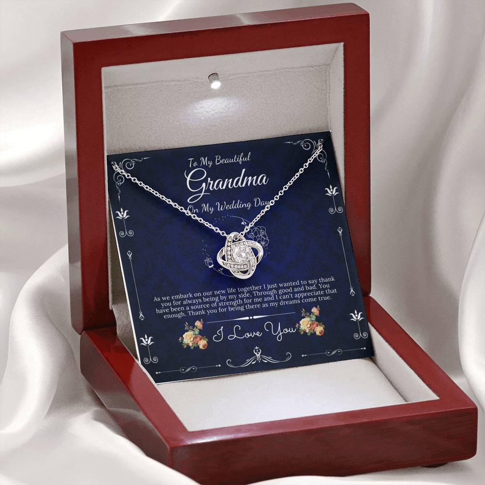 Love Knot, Grandmother of the Bride Gift to Grandma Wedding Gift for Grandma of the Bride Grandmother Wedding Gift Grandmother Gift #0064