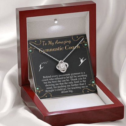 Gymnastics Coach Gift for Women | Leaving Gift for Gymnastics Coach | A Truly Amazing Gymnastics Coach Gift Necklace, Christmas Gift #0752