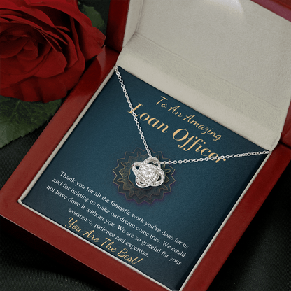 Loan Officer Gift | Gift for Loan Officer | Birthday Gift for Loan Officer Necklace | Loan Officer Christmas Gift | Appreciation Gift #0884