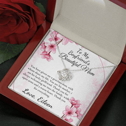 Gift for Boyfriend's Mom, Boyfriend's Mom Gift, To My Boyfriends Mom Gift, Christmas Gift for Boyfriends Mom