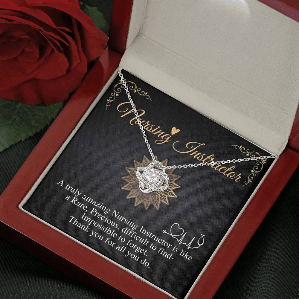 Nursing Instructor Gift, Appreciation Gift for Nursing Instructor, Necklace Gift, Jewelry Gift, Thank you Gift, Instructor Gift Ideas #0727