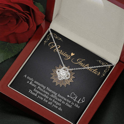 Nursing Instructor Gift, Appreciation Gift for Nursing Instructor, Necklace Gift, Jewelry Gift, Thank you Gift, Instructor Gift Ideas #0727