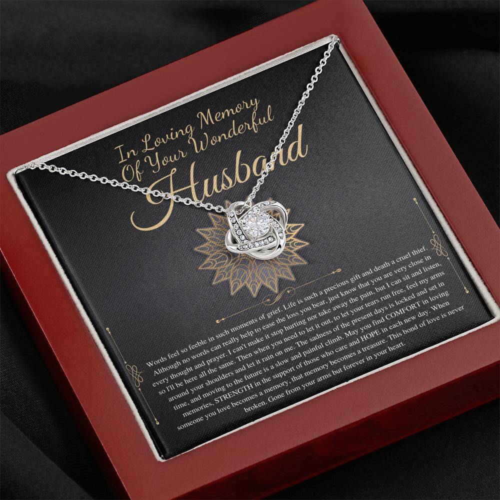 Memorial gift Husband Loss of Husband In Memory of Husband Sorry for your loss of Spouse loss of loved one condolence gift, bereavement gift
