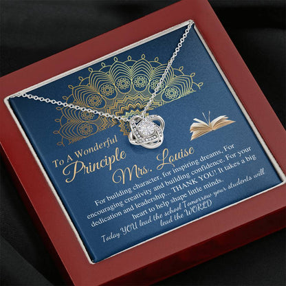 Principal Gift Personalized Principal Appreciation Gift for principal retirement gift ideas, end of year gift, thank you gift