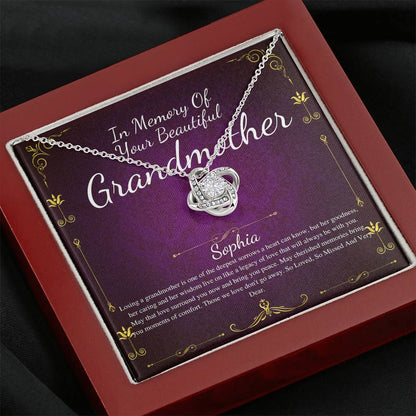 Memorial gift Grandmother Loss of Grandma In Memory of Grandma Sorry for your loss of loved one condolence gift, bereavement gift