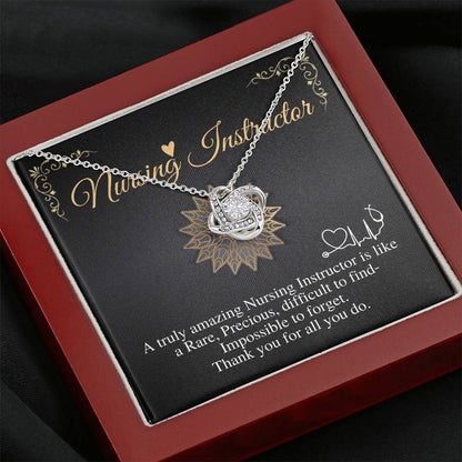 Nursing Instructor Gift, Appreciation Gift for Nursing Instructor, Necklace Gift, Jewelry Gift, Thank you Gift, Instructor Gift Ideas #0727