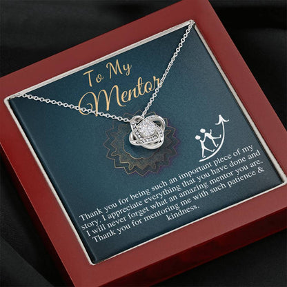 Mentor Gift for Women Necklace: Gift for Boss, Teacher, Professor, Tutor, Thank You Gifts for Women, Appreciation Gifts,Christmas gift #0695