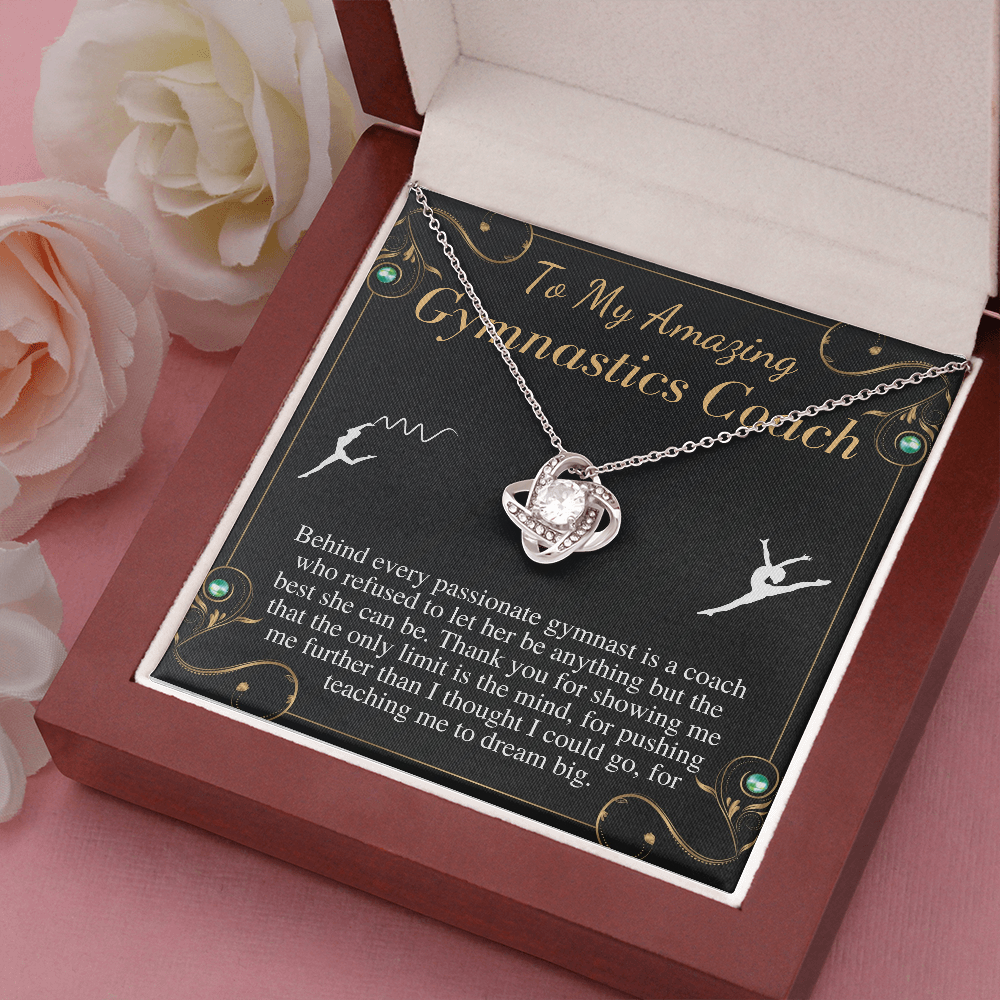 Gymnastics Coach Gift for Women | Leaving Gift for Gymnastics Coach | A Truly Amazing Gymnastics Coach Gift Necklace, Christmas Gift #0752 s
