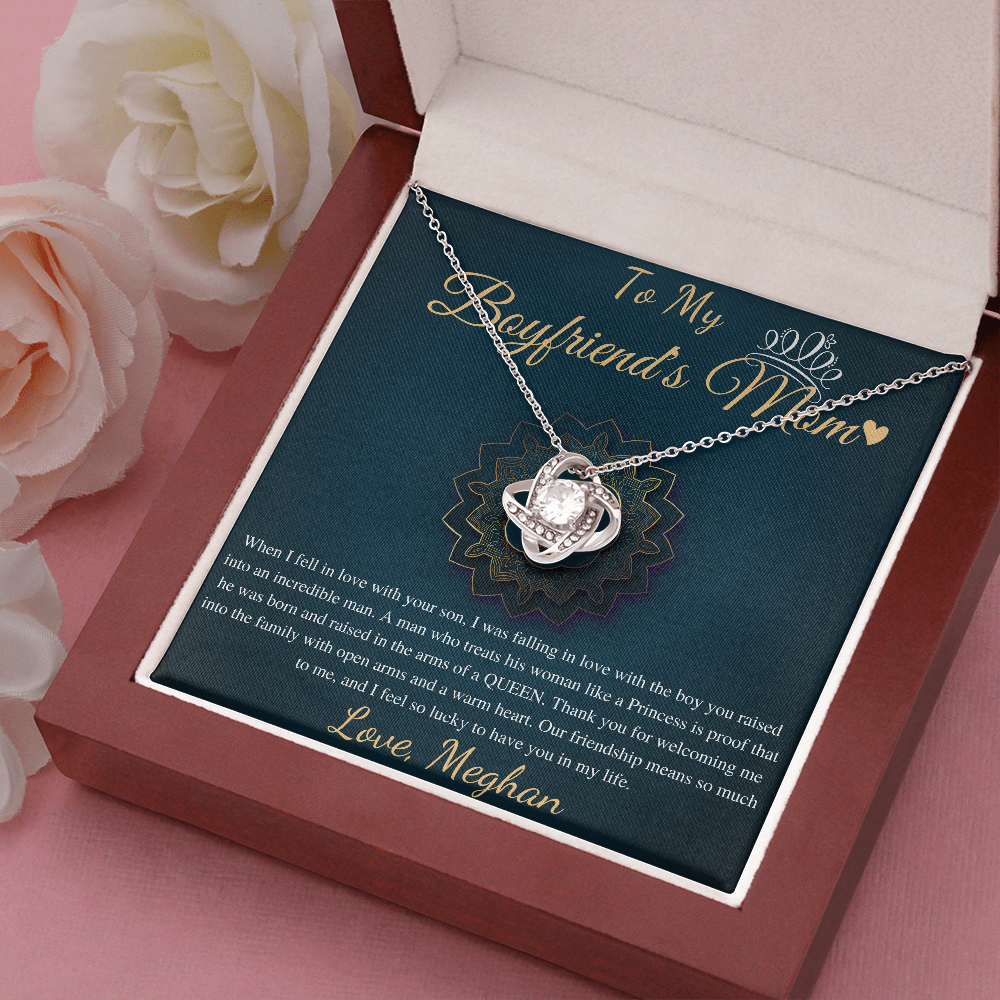 Gifts for Boyfriends Mom, Boyfriends Mom Birthday Gift, Boyfriends Mom Neckalce, Christmas Gift, Mothers Day Gift for Boyfriends Mom #0768 Meghan