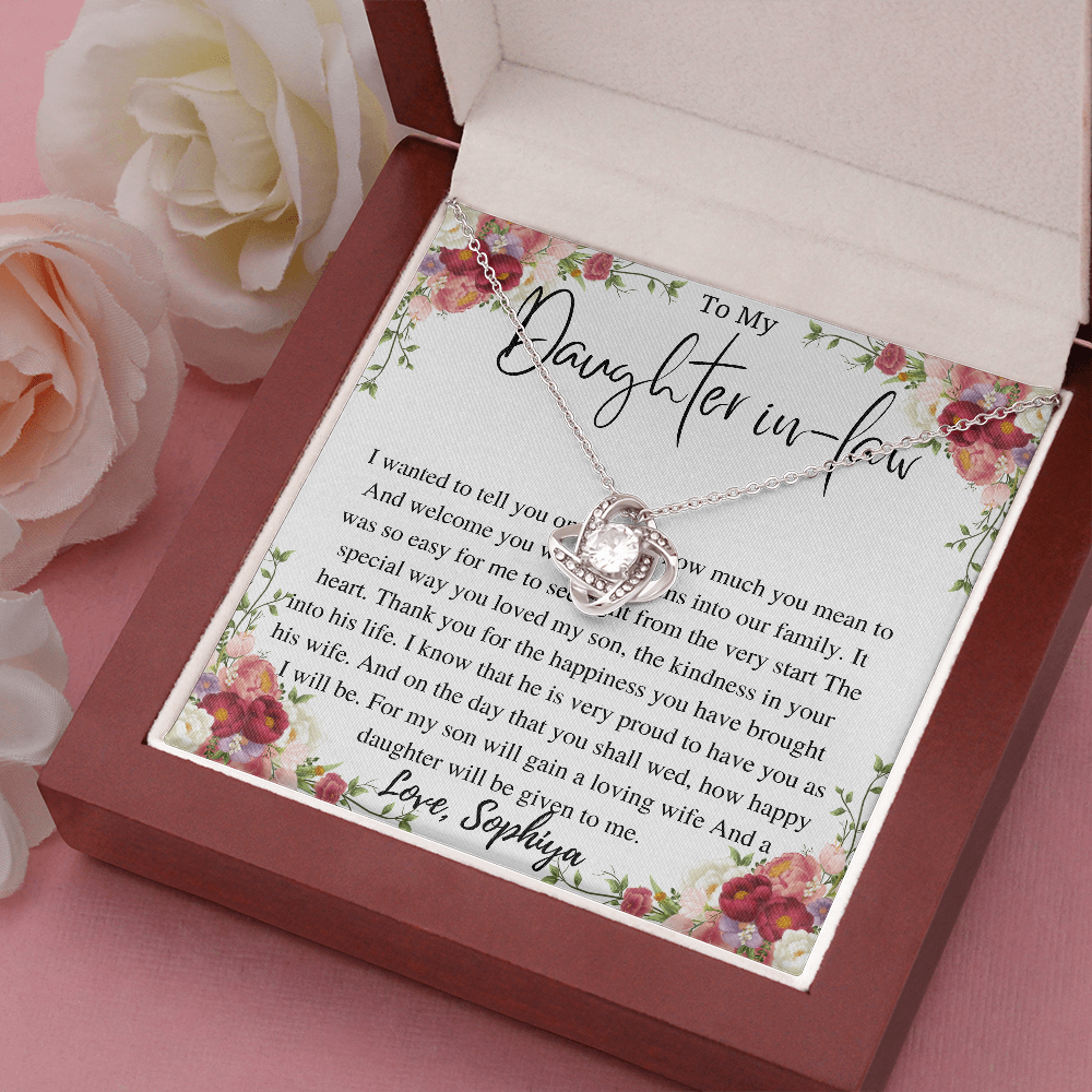 Gift for Daughter in Law from father in Law to Bride Wedding Gift for Daughter-in-Law On Wedding Day Gift for Bride, gift for her