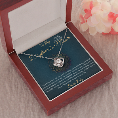 Gifts for Boyfriends Mom, Boyfriends Mom Birthday Gift, Boyfriends Mom Neckalce, Christmas Gift, Mothers Day Gift for Boyfriends Mom #0768 Lily