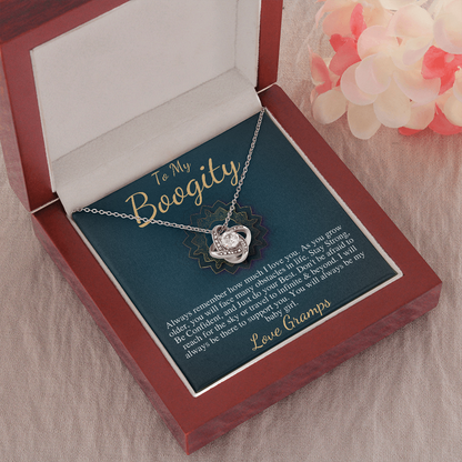 To My Granddaughter Gift, Granddaughter Necklace, Grandfather & Granddaughter, Necklace for Granddaughter Graduation Gift From Grandpa #0512 gramps