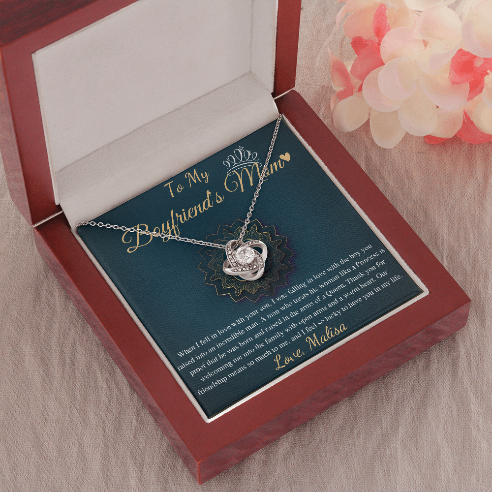 Gifts for Boyfriends Mom, Boyfriends Mom Birthday Gift, Boyfriends Mom Neckalce, Christmas Gift, Mothers Day Gift for Boyfriends Mom #0768 malisa 1