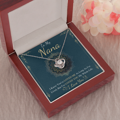 To My Nana, Best Grandmother Gift, Nana Gift, Nana Jewelry From Granddaughter, For Nana, Gifts For Grandma, personalized birthday gift
