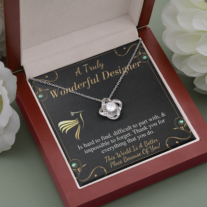 Designer Gift | Appreciation Gift for Designer Necklace | Gift for Designer | Designer Birthday Gift |Designer Christmas Gift Necklace #0895