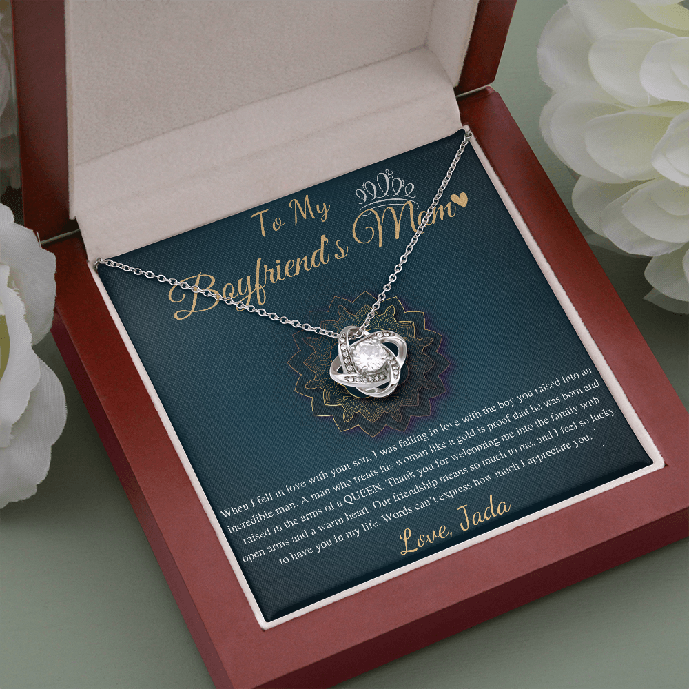 Gifts for Boyfriends Mom, Boyfriends Mom Birthday Gift, Boyfriends Mom Neckalce, Christmas Gift, Mothers Day Gift for Boyfriends Mom #0768 Jada