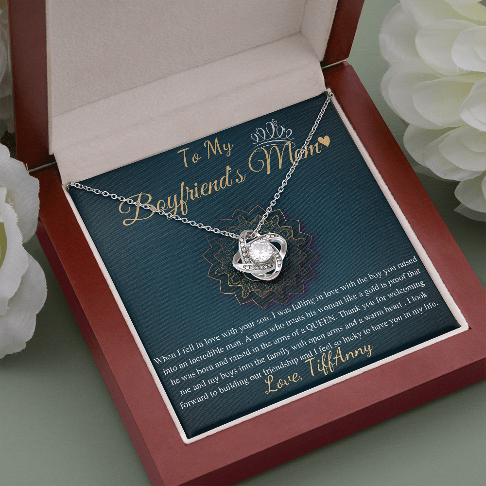 Gifts for Boyfriends Mom, Boyfriends Mom Birthday Gift, Boyfriends Mom Neckalce, Christmas Gift, Mothers Day Gift for Boyfriends Mom #0768 TiffAnny1