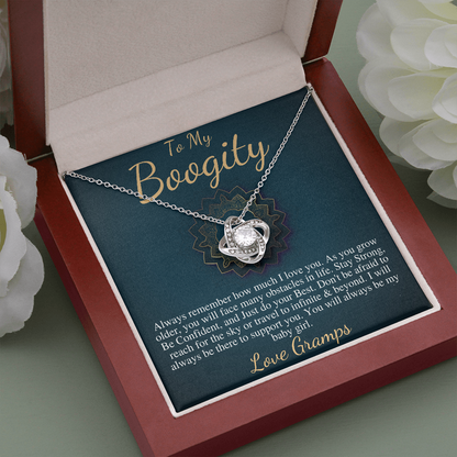 To My Granddaughter Gift, Granddaughter Necklace, Grandfather & Granddaughter, Necklace for Granddaughter Graduation Gift From Grandpa #0512 gramps