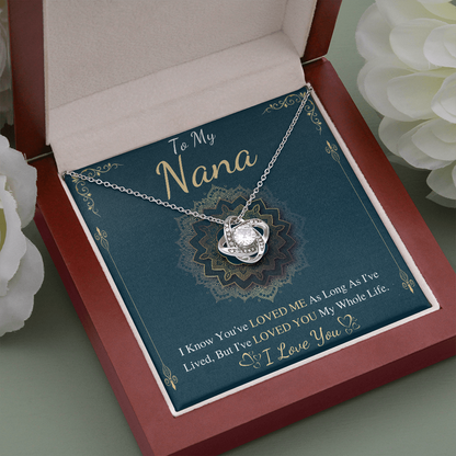 To My Nana, Best Grandmother Gift, Nana Gift, Nana Jewelry From Granddaughter, For Nana, Gifts For Grandma, personalized birthday gift