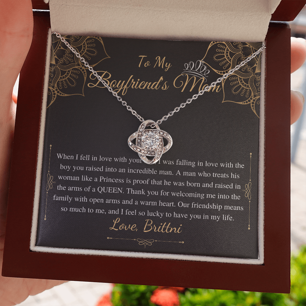 Gifts for Boyfriends Mom, Boyfriends Mom Birthday Gift, Boyfriends Mom Neckalce, Mothers Day Gift for Boyfriends Mom, Alluring Beauty #0421 Brittni