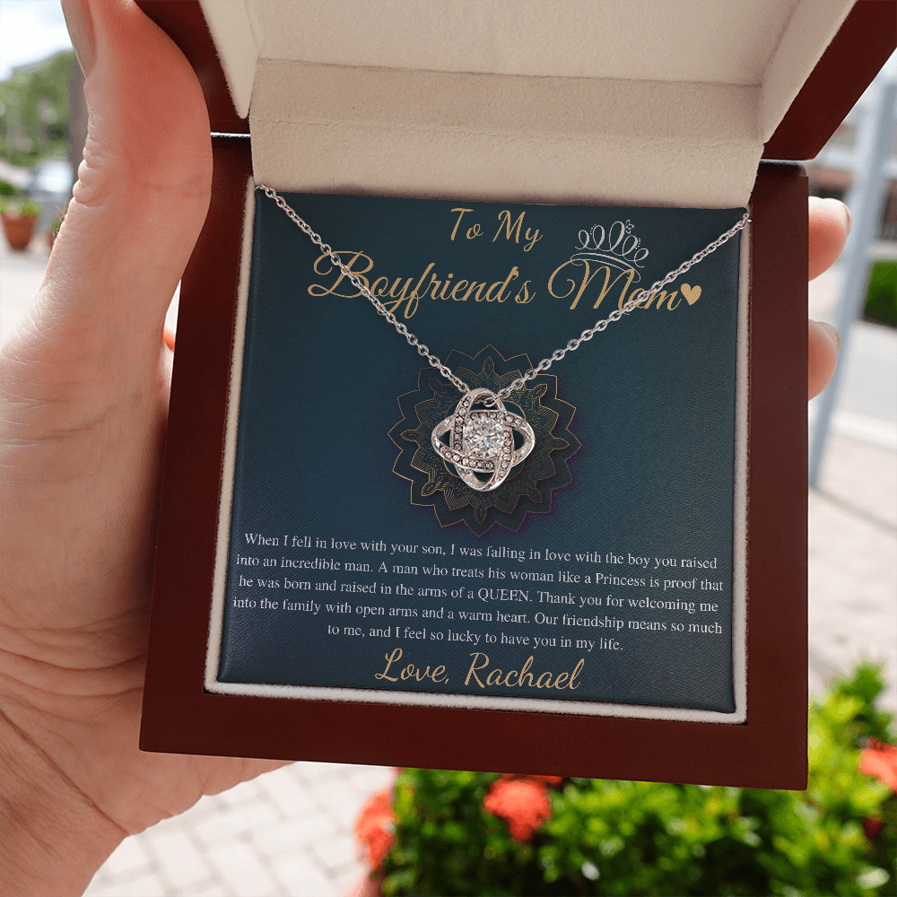 Gifts for Boyfriends Mom, Boyfriends Mom Birthday Gift, Boyfriends Mom Neckalce, Christmas Gift, Mothers Day Gift for Boyfriends Mom #0768 Rachael