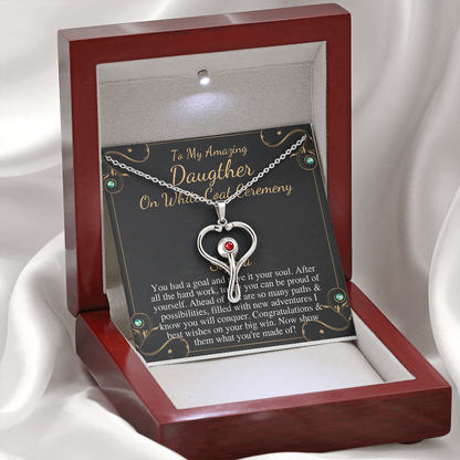 White Coat Ceremony Gift for Daughter, Daughter Medical Student Gift from Parents, Graduation Gift For Doctor, Doctor Gift Nurse Gift #0897