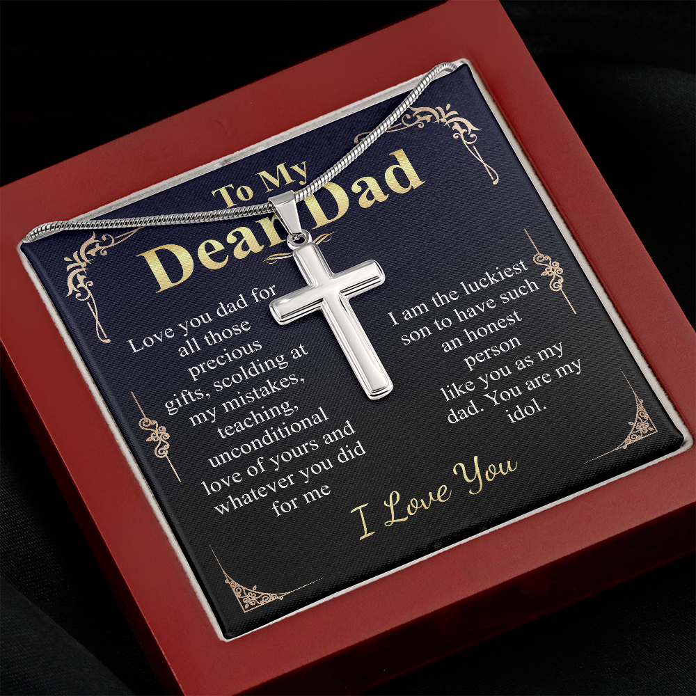 to my dad