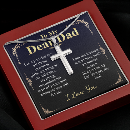 to my dad