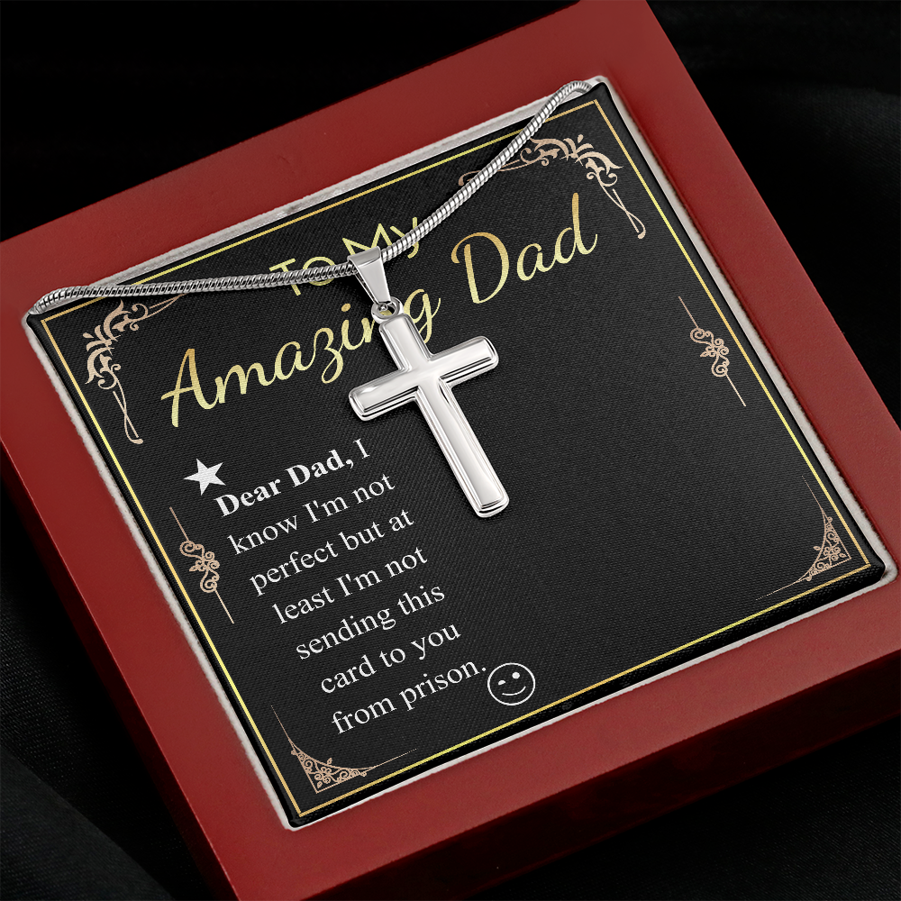 to my amazing dad