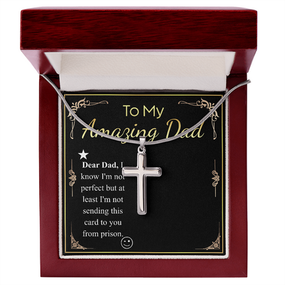 to my amazing dad