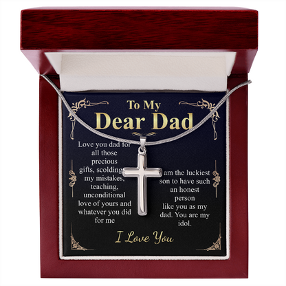 to my dad